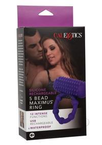 SILICONE RECHARGE 5 BEAD MAXIMUS RING