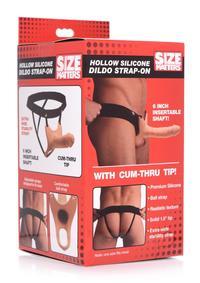 SIZE MATTERS HOLLOW DILDO STRAP ON FLE